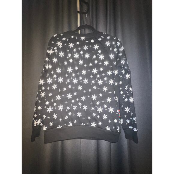 Ugly Christmas Sweater Xmas Sweatshirt Crewneck Size Medium - Picture 3 of 3